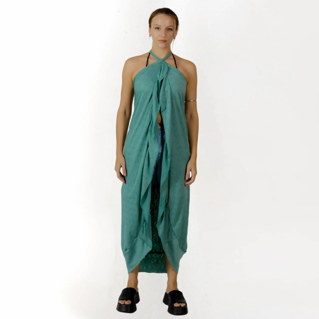 Seafoam Breeze Greek Cover-Up