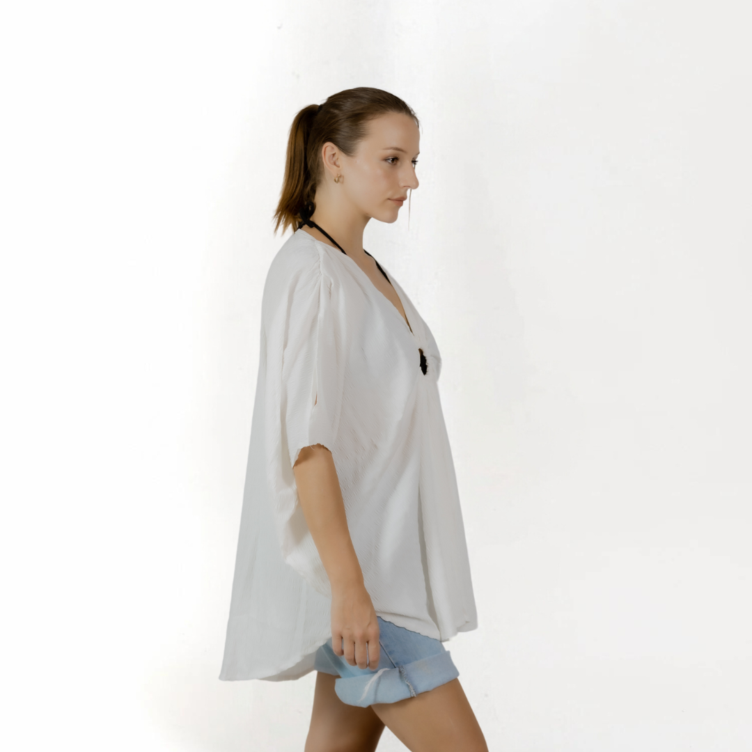 Coastal Breeze Cover-Up Blouse