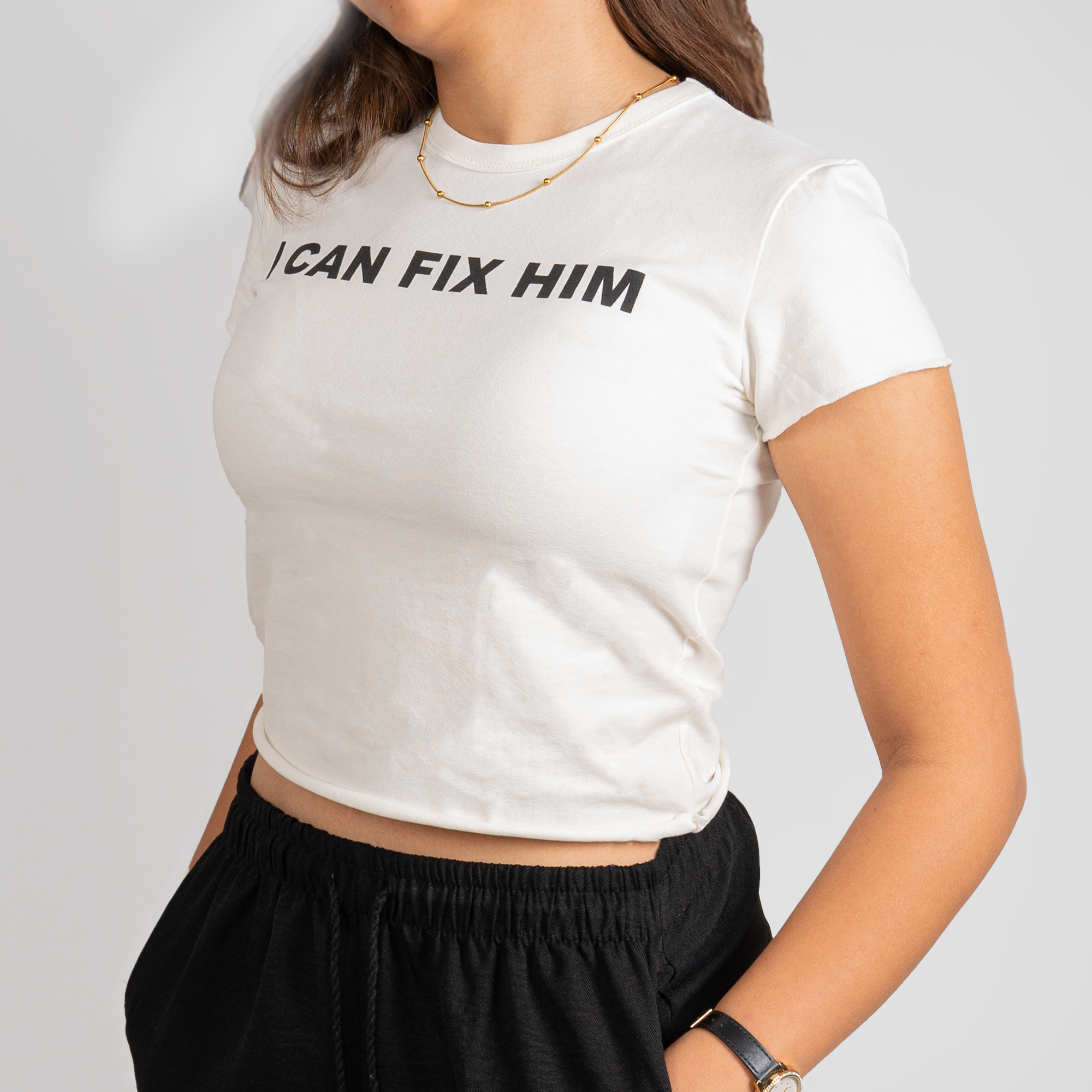 Baby Tee (Off-White)